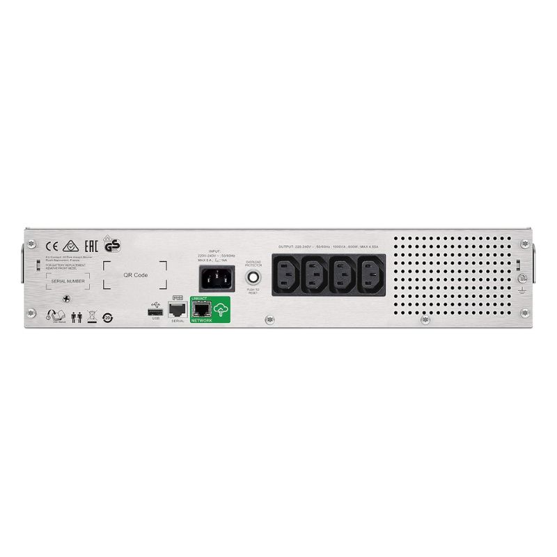 APC Smart-UPS C 1000VA LCD RM 2U 230V