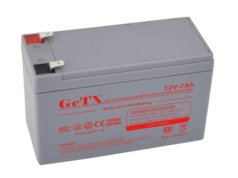 View other drafts The GeTX Rechargeable Battery 12V 7Ah