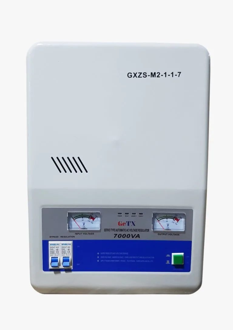 GeTX Stabilizer Servo motor Type 7000VA 1Phases