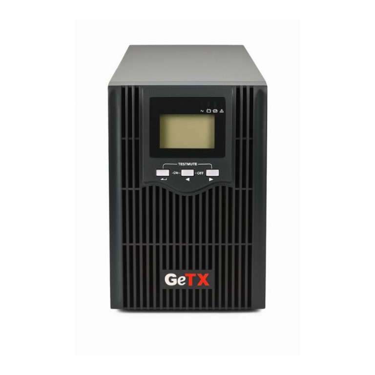 GETX 2000VA 1200W Online UPS With 6 Batteries (12V-9AH)