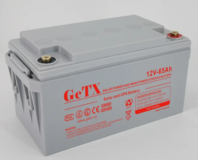 GeTX Rechargeable battery 12V 65Ah Lead Acid GX12-65