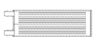 Smart Electronics heatsink 40x160x12mm cooling aluminum