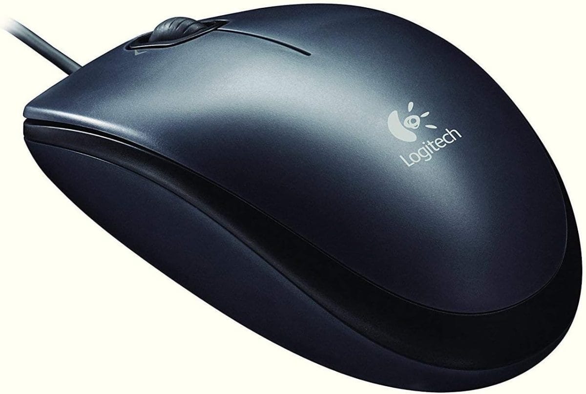 LOGITECH MOUSE M90 Black