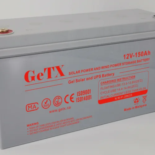 GeTX GEL Deep Cycle VRLA 12V 150Ah Battery