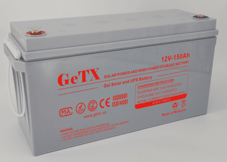 GeTX GEL Deep Cycle VRLA 12V 150Ah Battery