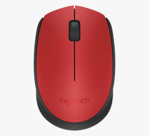 LOGITECH MOUSE WIRELESS M171 Red