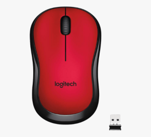Logitech M220 Wireless Mouse Red