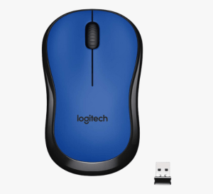 Logitech M220 Wireless Mouse Blue