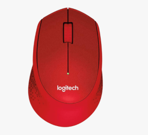 Logitech M330 Mouse Red