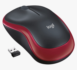 LOGITECH Wireless Mouse M185 Red