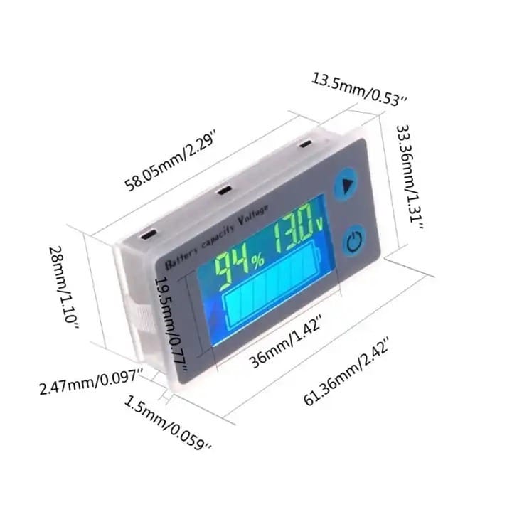 DC10-100V Battery Voltage Monitor