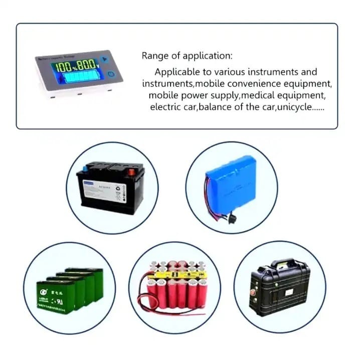 DC10-100V Battery Voltage Monitor
