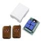 4-Channel 433MHz Wireless Remote Control Switch with Relay Module for 12V DC Applications