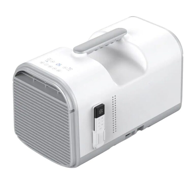 GeTX 4500 BTU 3-in-1 Portable Air Conditioner for Tent, Camping or RV, Remote Control - White