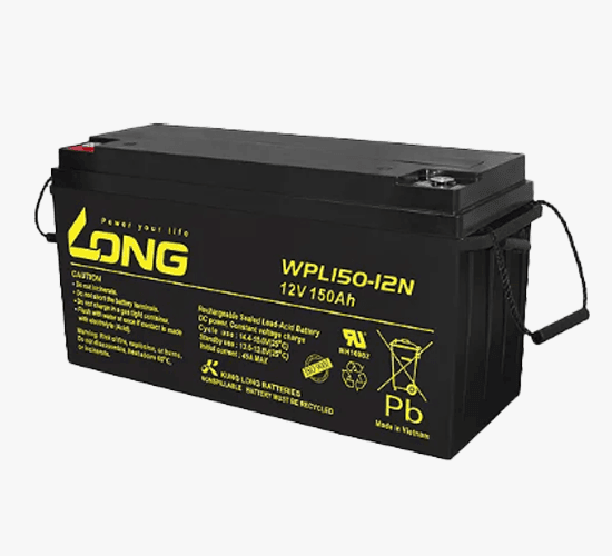Long 12V 150Ah Rechargeable Battery