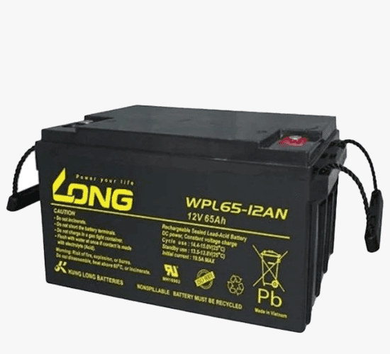 Long 12V 65Ah Rechargeable UPS Battery