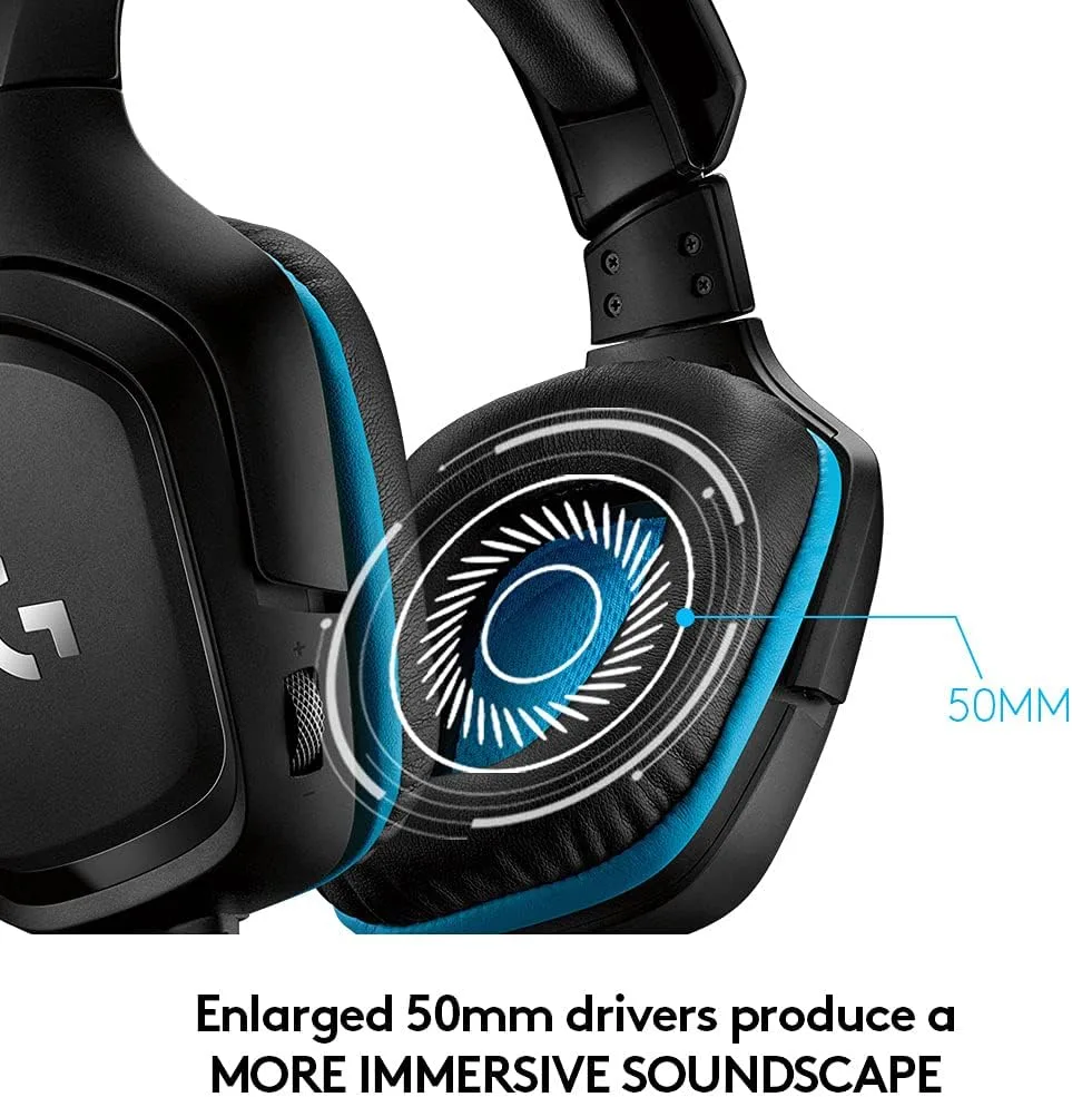 Logitech G432 Wired Gaming Headset
