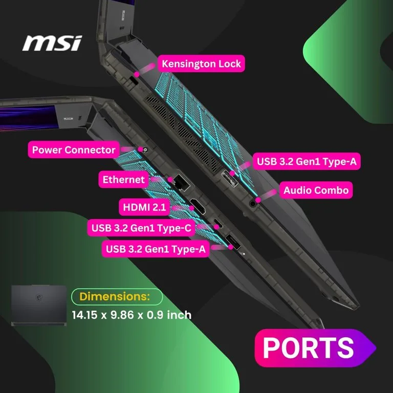 MSI Cyborg 15 Gaming Laptop