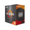 AMD Ryzen 5 5600X Desktop Processor - 6-Core, 12-Thread, 3.7GHz, 35MB Cache, AM4, 65W, Tray