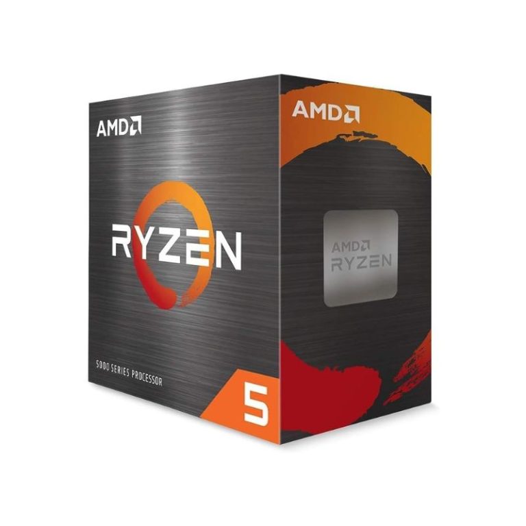 AMD Ryzen 5 5600X Desktop Processor - 6-Core, 12-Thread, 3.7GHz, 35MB Cache, AM4, 65W, Tray