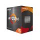 AMD Ryzen 5 5600X Desktop Processor - 6-Core, 12-Thread, 3.7GHz, 35MB Cache, AM4, 65W, Tray