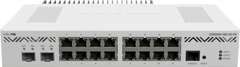 Mikrotik CCR2004-16G-2S+PC Ethernet Router