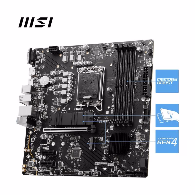 MSI PRO B760M Motherboard