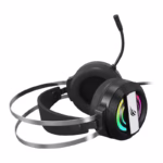 Havit H2026D RGB Wired, Surround Sound Gaming Headset with Mic - Black - Image 4