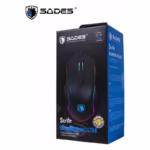 Sades Scythe S17 RGB Gaming Mouse - Black - Image 4