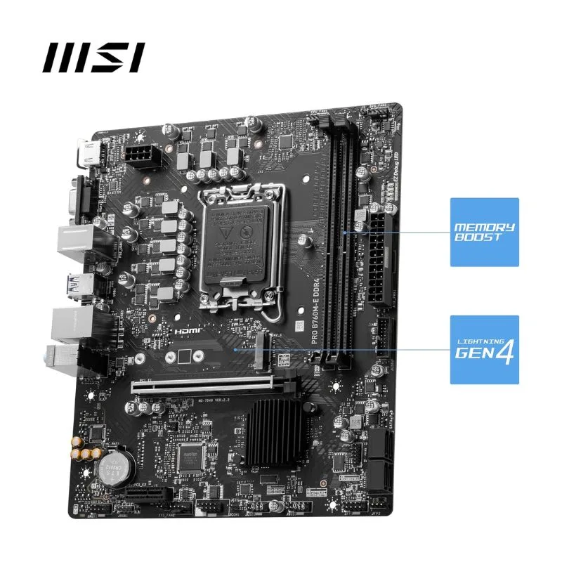 MSI B760M-E DDR4 Motherboard