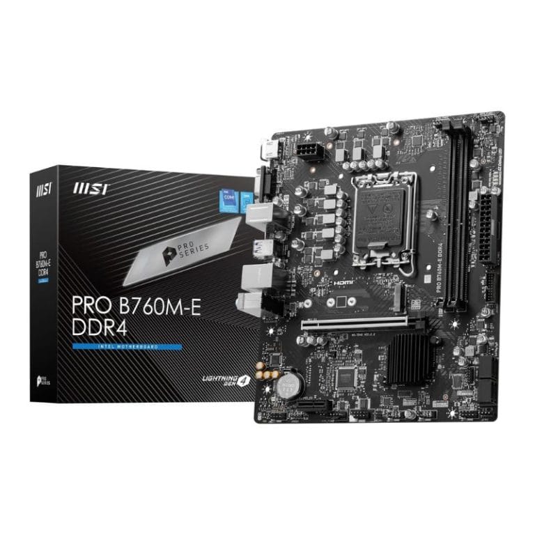 MSI B760M-E DDR4 Motherboard