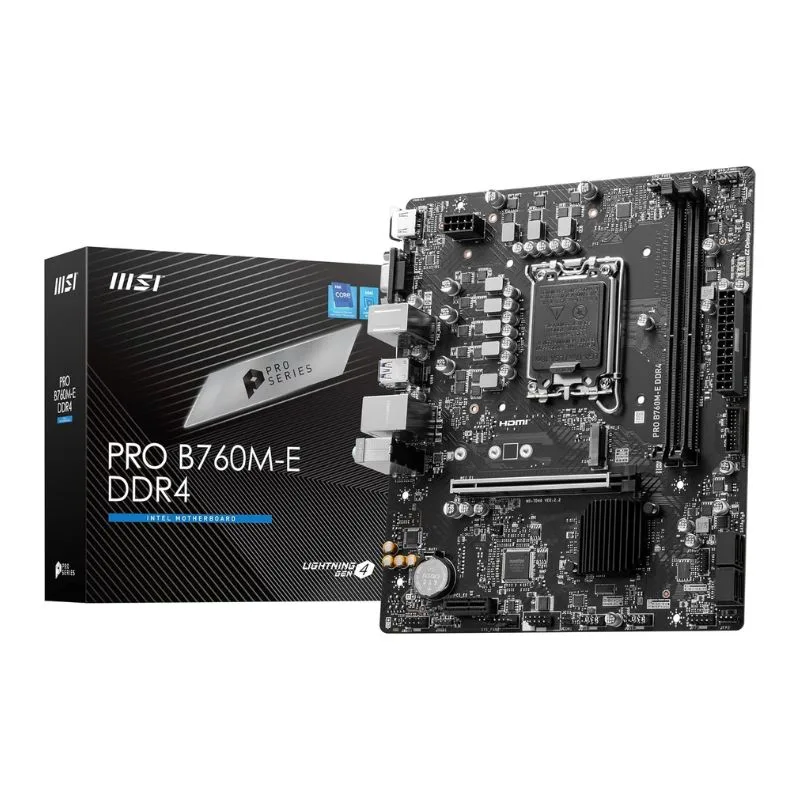 MSI B760M-E DDR4 Motherboard