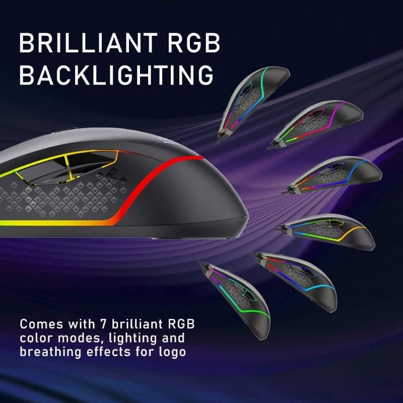 AULA F805 RGB Gaming Mouse iraq