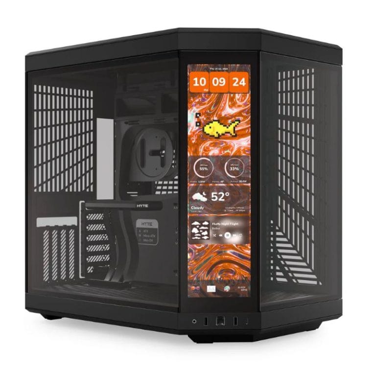 HYTE Y70 Touch Black PC Case
