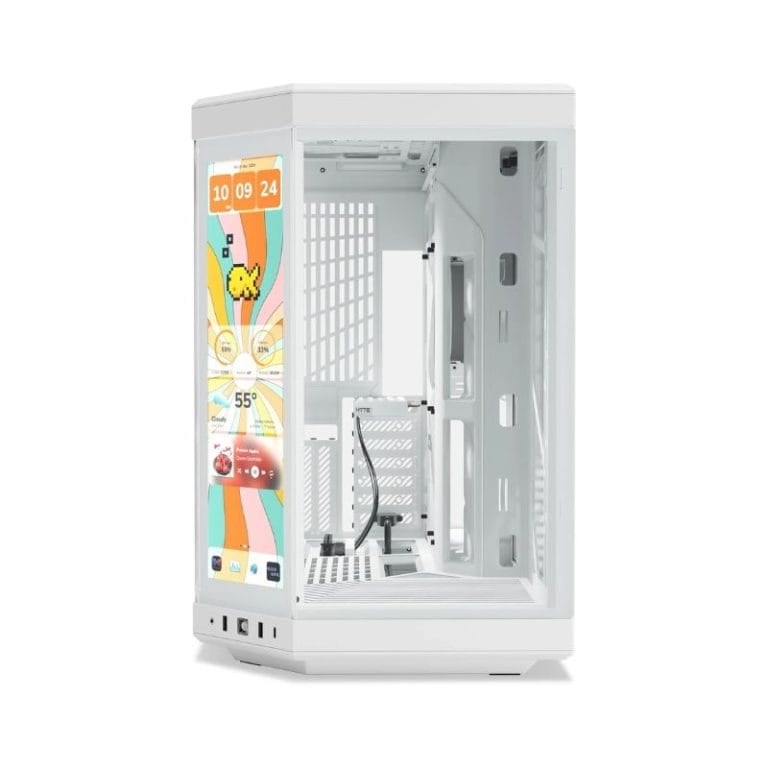 HYTE Y70 Touch Mid-Tower ATX Case Snow White iraq