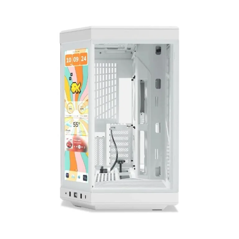 HYTE Y70 Touch Mid-Tower ATX Case Snow White iraq