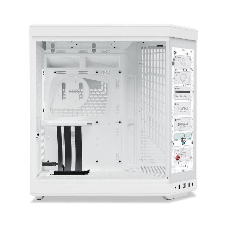 HYTE Y70 Touch Mid-Tower ATX Case Snow White iraq