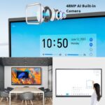 Luminex 4K UHD & AI Built-in Camera Smart Interactive Whiteboard iraq