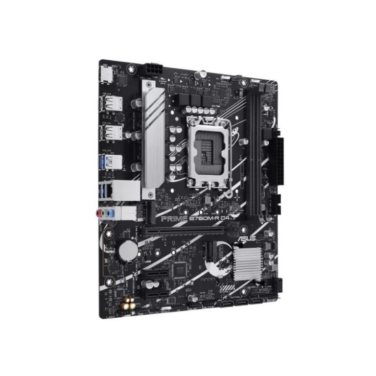 ASUS PRIME B760M-R D4 Intel Micro-ATX Mainboard - 3-Years Warranty iraq