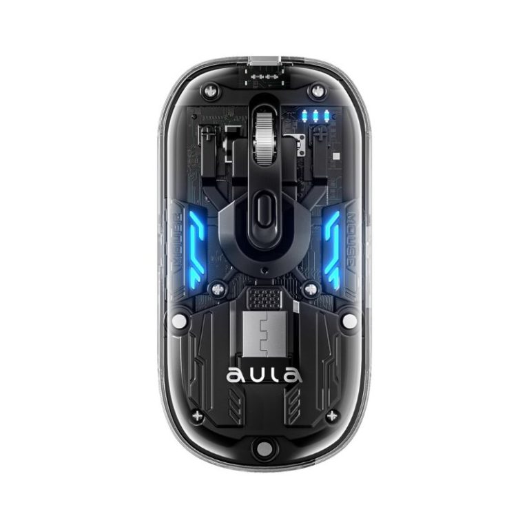AULA AM210 Wireless + Bluetooth Gaming Mouse - Black