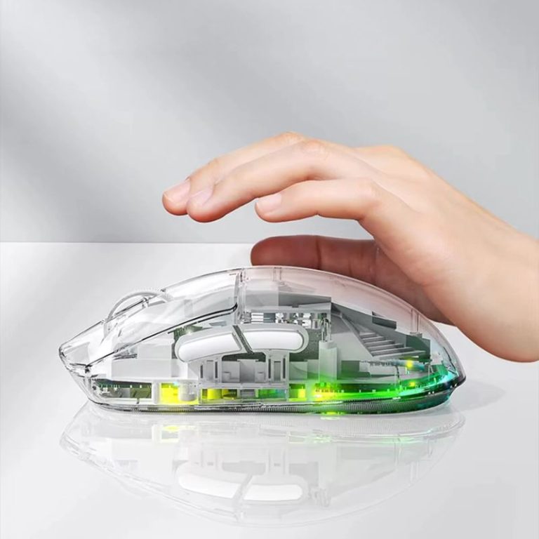 AULA SC660 Three-mode Gaming Mouse - White