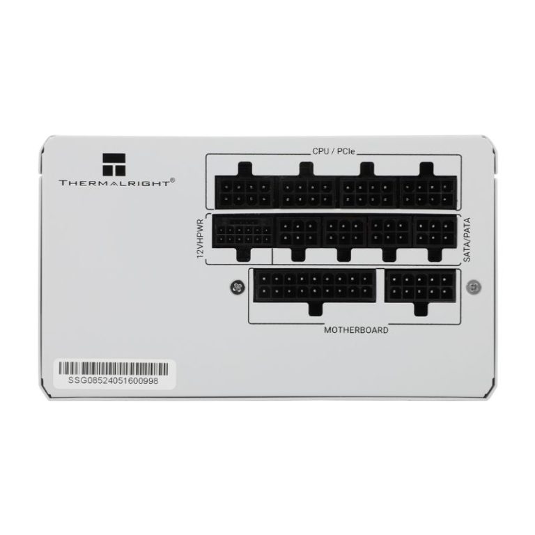 Thermalright SG-750-W 750W 80+ Gold Non-Modular Power Supply – White