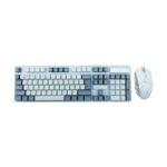 Aula F3061 Membrane Gaming Keyboard & Mouse Combo - Grey White