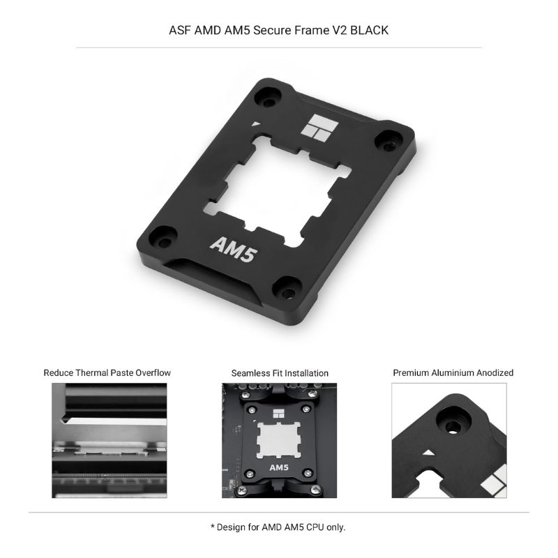 Thermalright AM5 CPU Cooler Secure Frame - Black