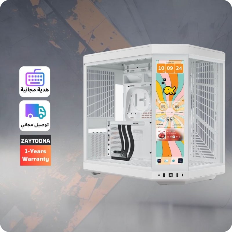 Hurricane Gaming PC (AMD Ryzen 9-9900X, RTX 5090 OC, 32GB, 32GB, 2TB SSD)