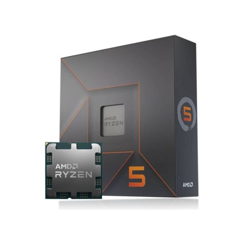 AMD Ryzen 5 7600X Desktop Processor - 6-Core, 12-Thread, 4.7GHz, 32MB Cache, AM5, 105W, Tray
