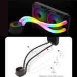 COOLMOON ST350 Silicone ARGB Water Cooling Hose