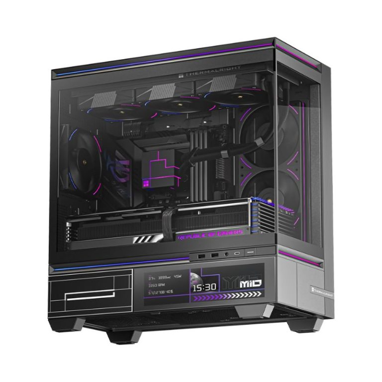 Thermalright TL-M10 Vision MATX PC Case - Black