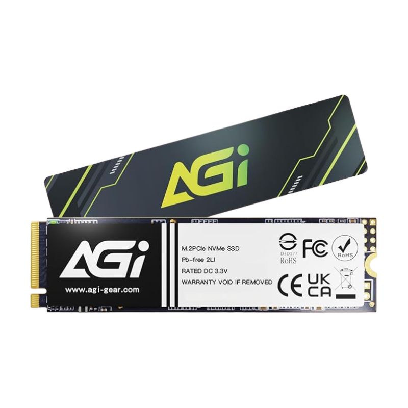 AGI AI298 1TB PCIe NVMe M.2 Gen3 SSD