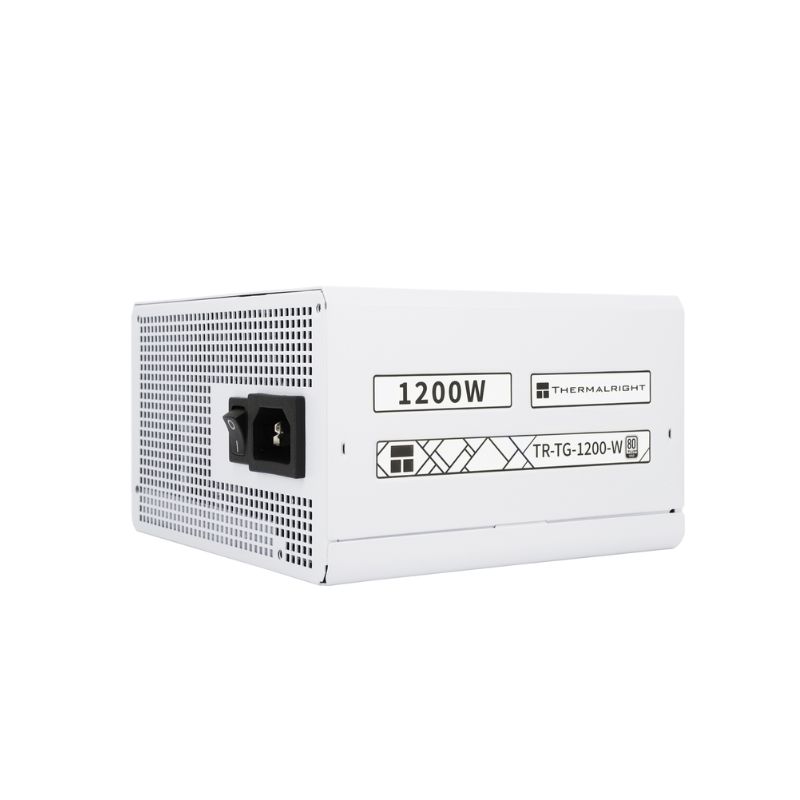 Thermalright TR-TG1200-W 1200W Gold 80+ Full Moduler Power Supply - White